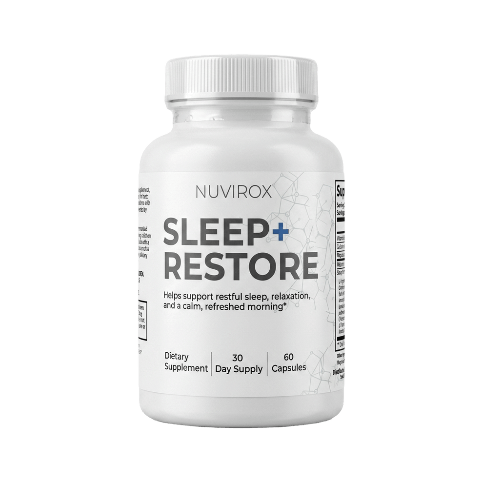 Sleep+ Restore – Menopause Sleep Support Formula – Nuvirox